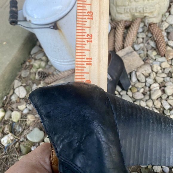 VIONIC WOMEN'S ANKLE HIGH BLACK SUEDE BOOTS, KAYLEE SDE KNIT, SIZE 8.5 - Picture 10 of 12